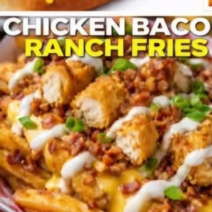 Chicken bacon ranch fries from Miracle's Tasty Express